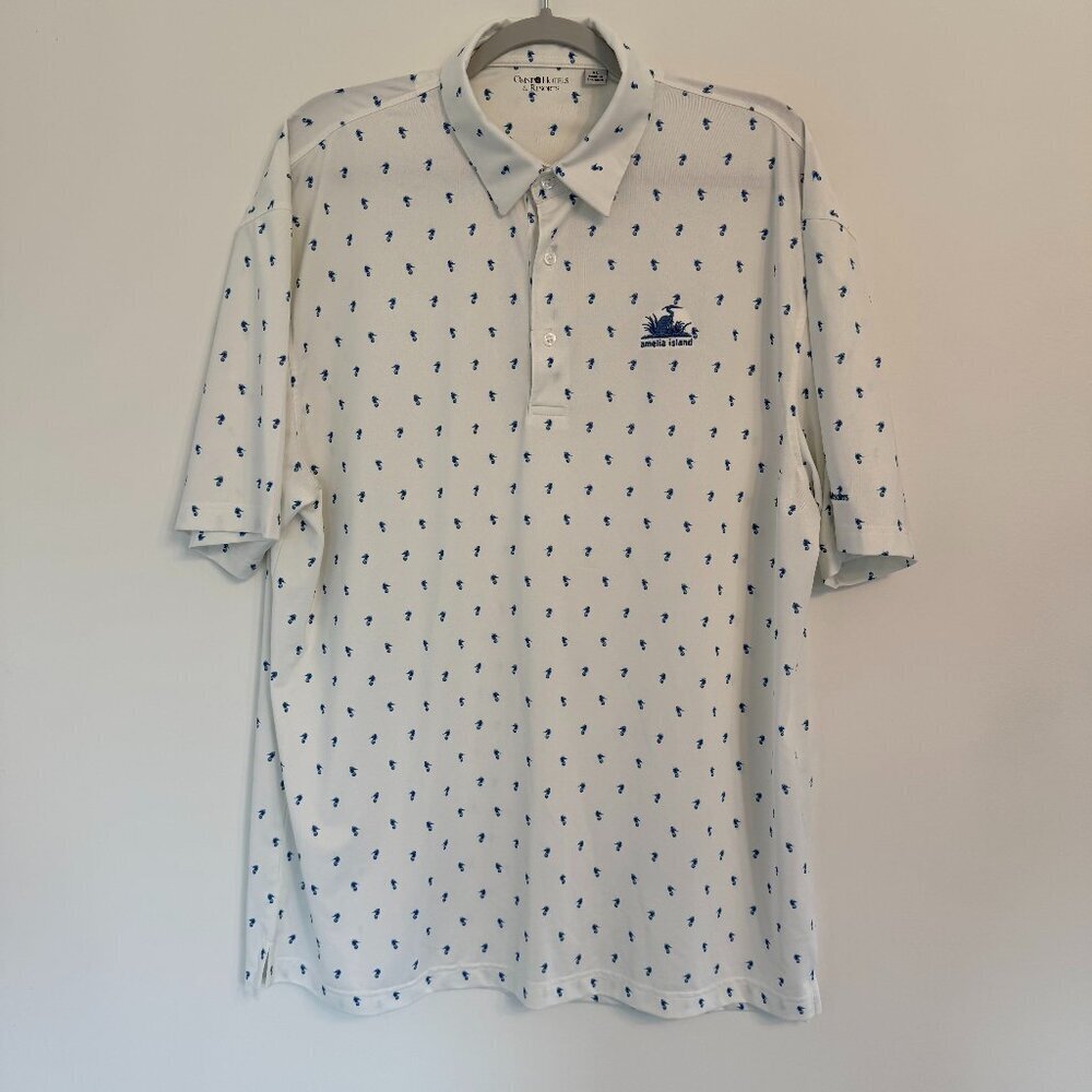 🌊 Omni Amelia Island Resort Polo Shirt – XL 🐚